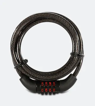 Oxford Combi6 Combination Lock 6mm X 1500mm Locking Wire