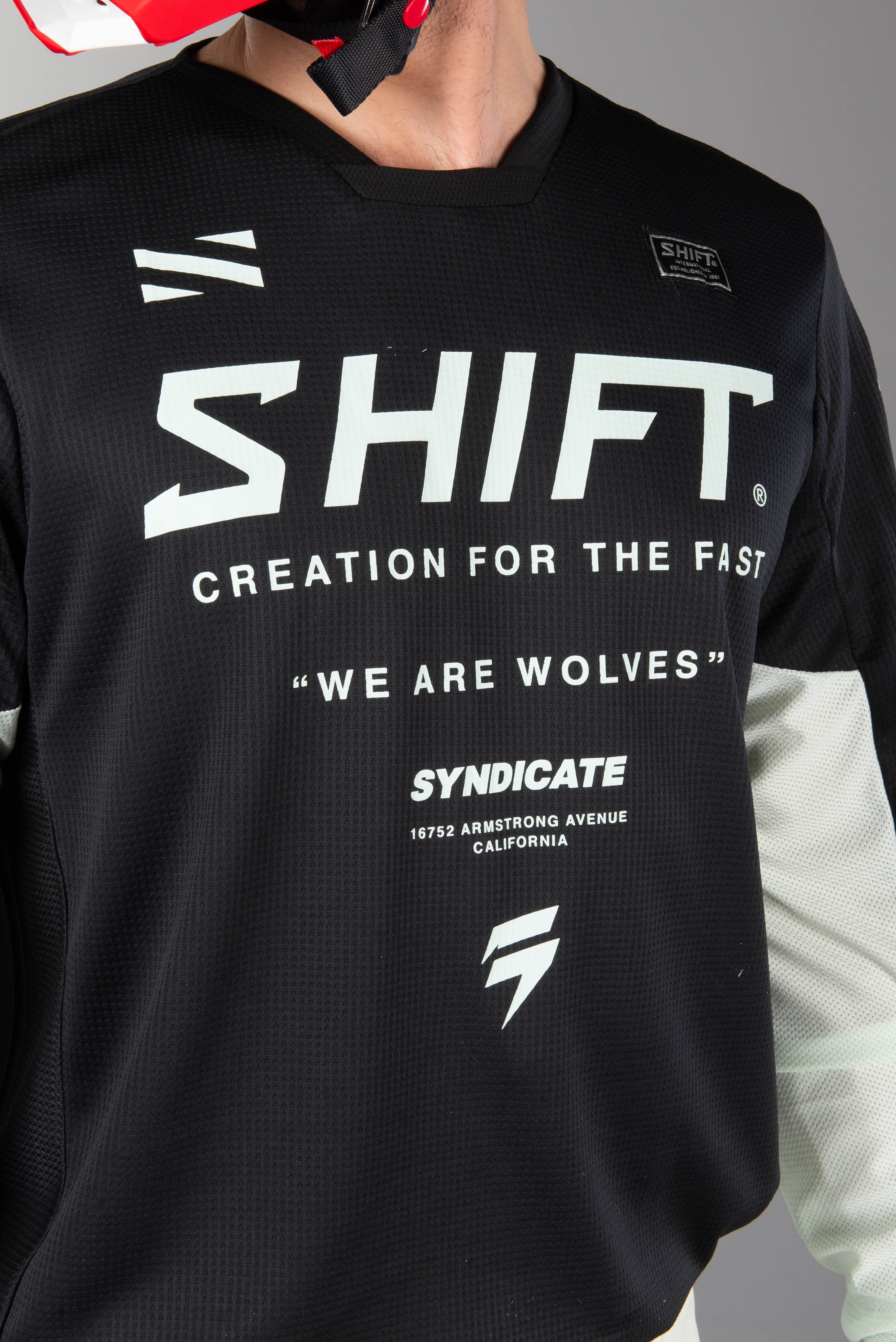 Shift Whit3 Label Basalt MX Jersey MX 18