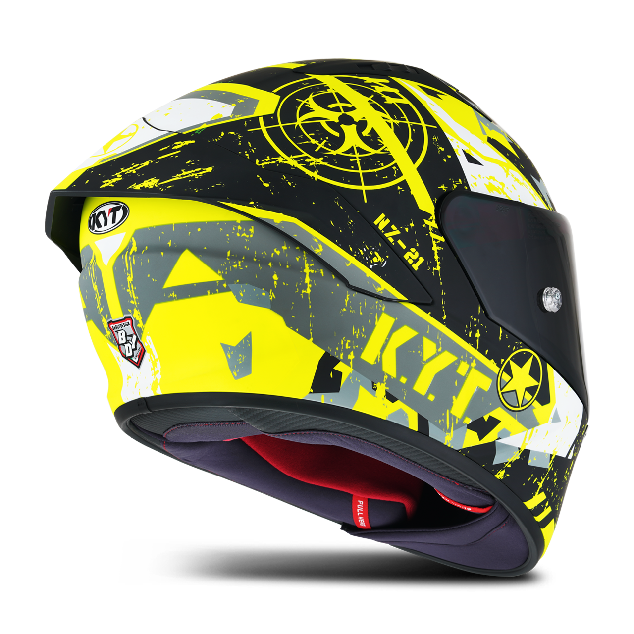 KYT NZ Race Blazing Full Face Helmet