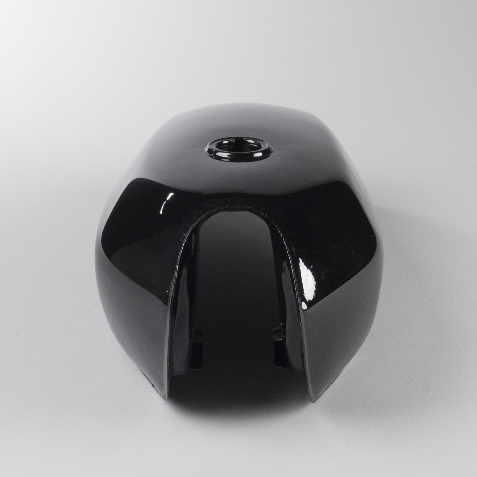 Tanque de Combustible Snell Café Grande 125 Negro