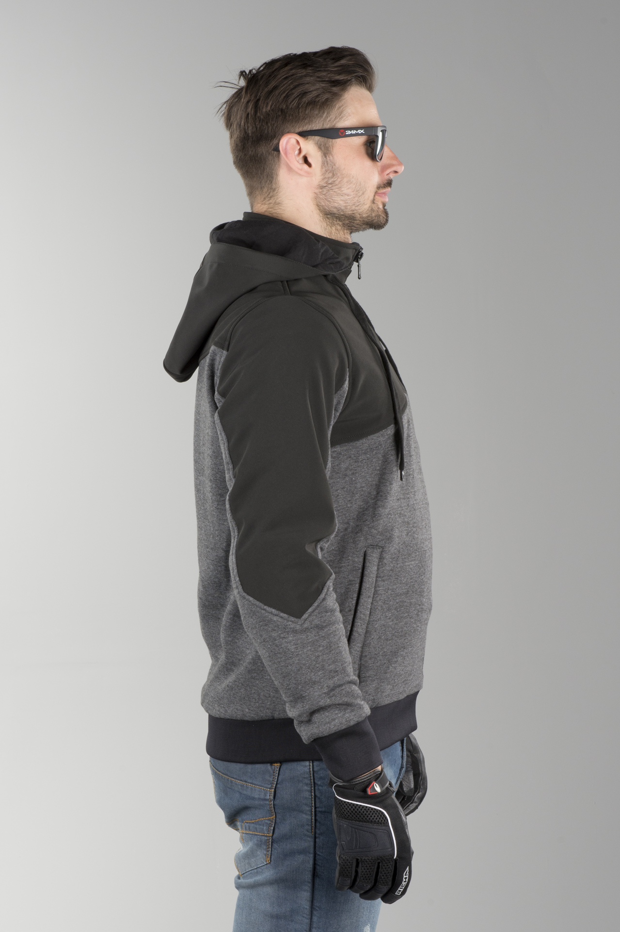 Chaqueta con capucha de Moto Richa Titan Core