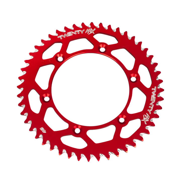 Achtertandwiel Twenty Rood