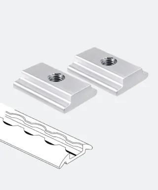 Pritrdilna Matica Za Tirnico Proworks L-Track Dvojno Pakiranje M6/M8