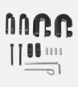 MRA XCC Mounting Kit X-Creen Tour Universal Adjustable Wind Deflector