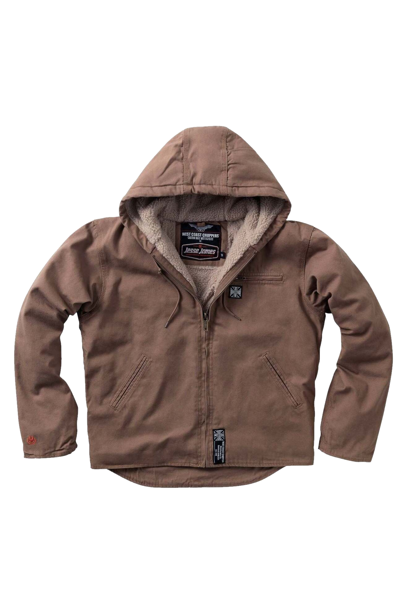 West Coast Choppers Sherpa Lined Heavy Duty Work Jacket