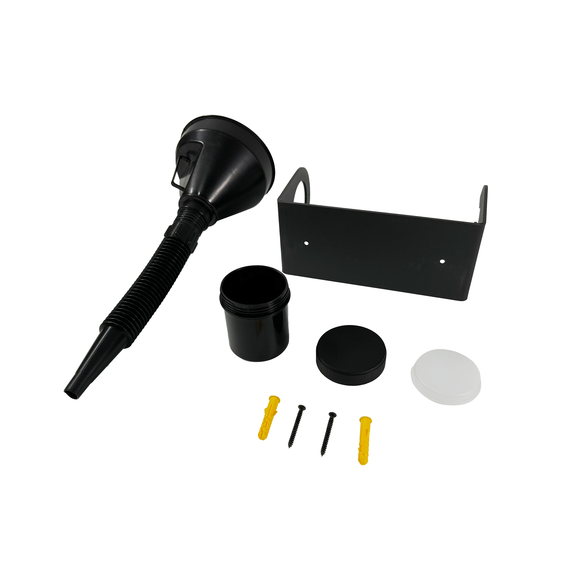 Proworks Flexi-Funnel and Wall holder Black