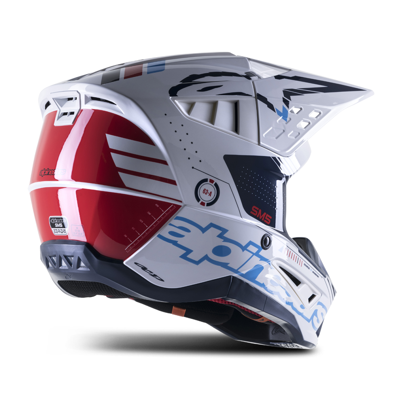 Alpinestars SM5 Action ECE MX Helmet