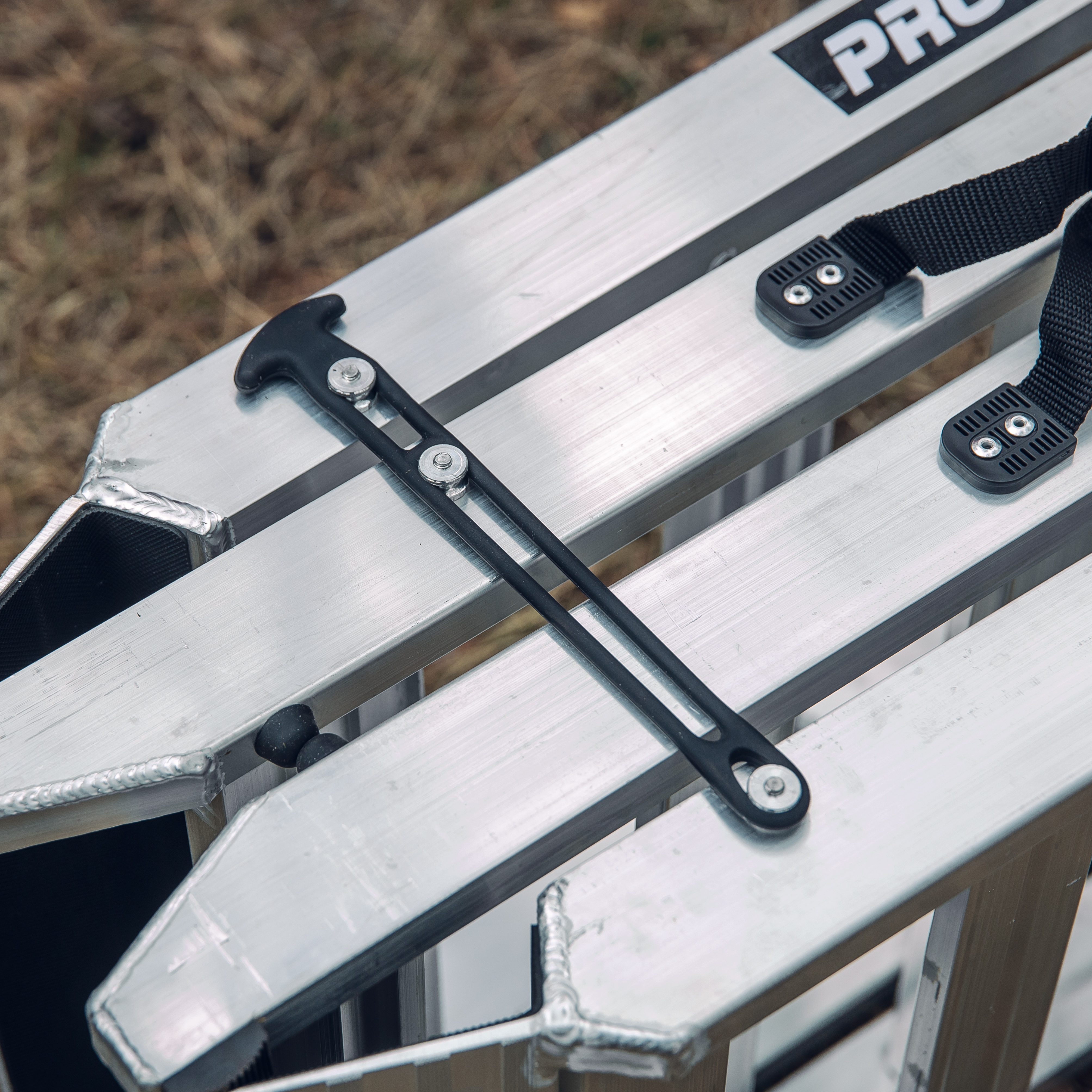 Proworks Dual Folding Ladder Ramp