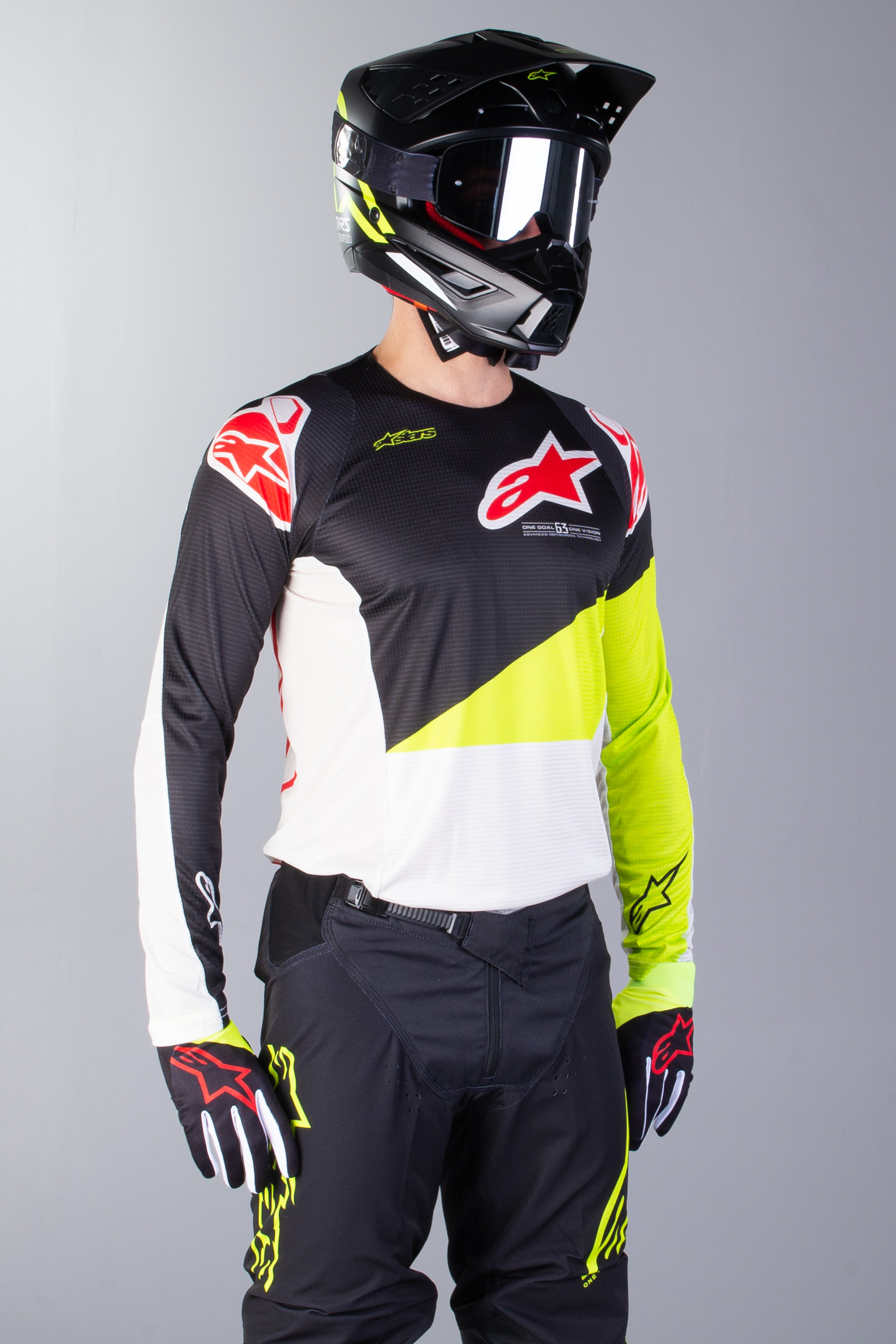 Camiseta de Cross Alpinestars Techstar Factory