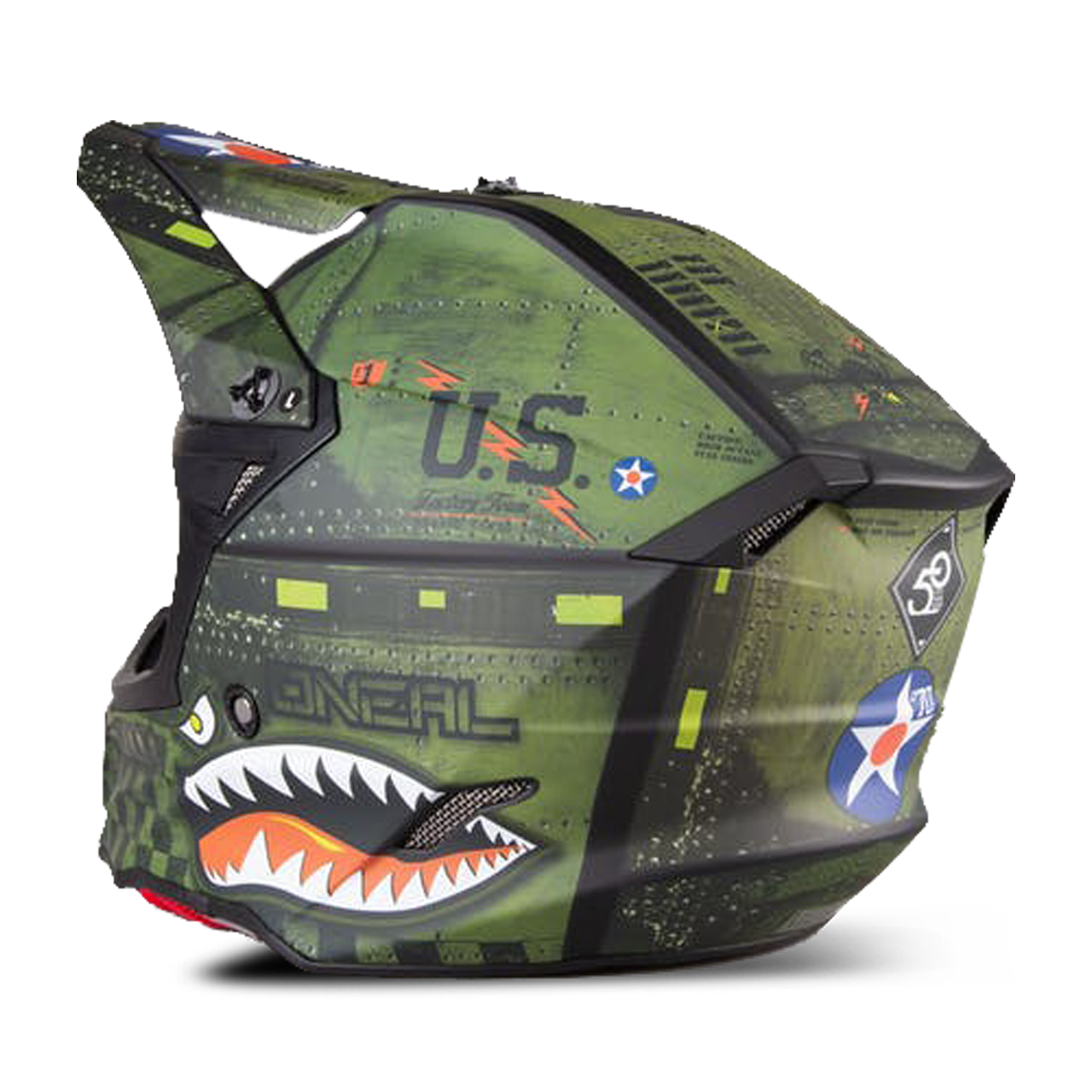 Casco de Cross O'Neal 5SRS Warhawk