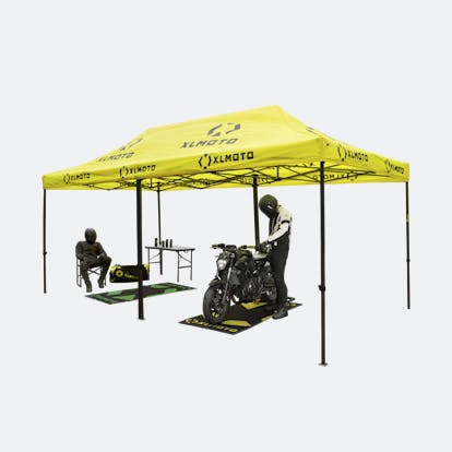 Tente Paddock 24MX Easy-Up avec Cloisons Noire - 51% de réduction
