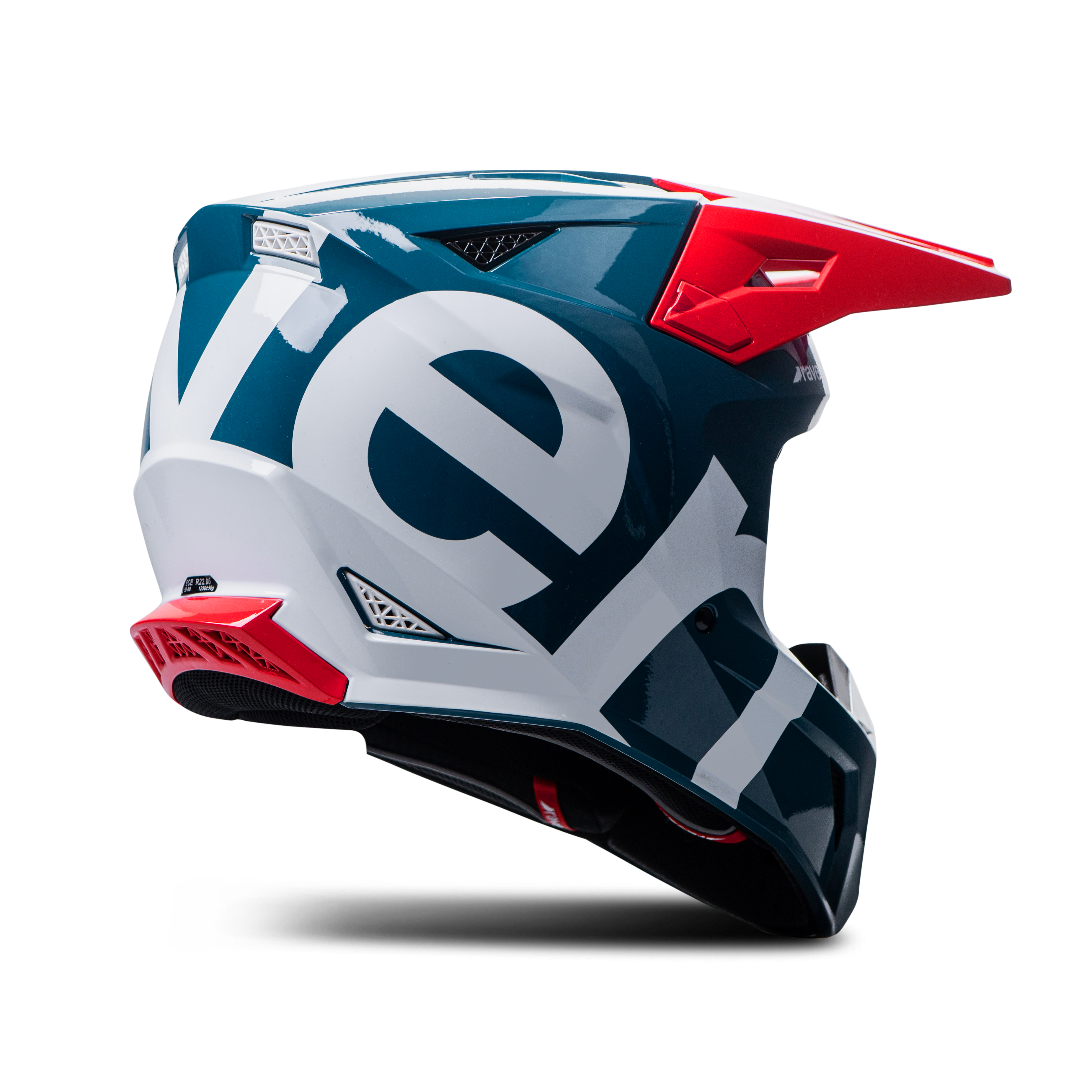 Casco de MX Raven Onyx
