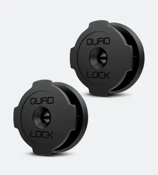 Αυτοκόλλητη Βάση Τοίχου Quad Lock Διπλή Συσκευασία