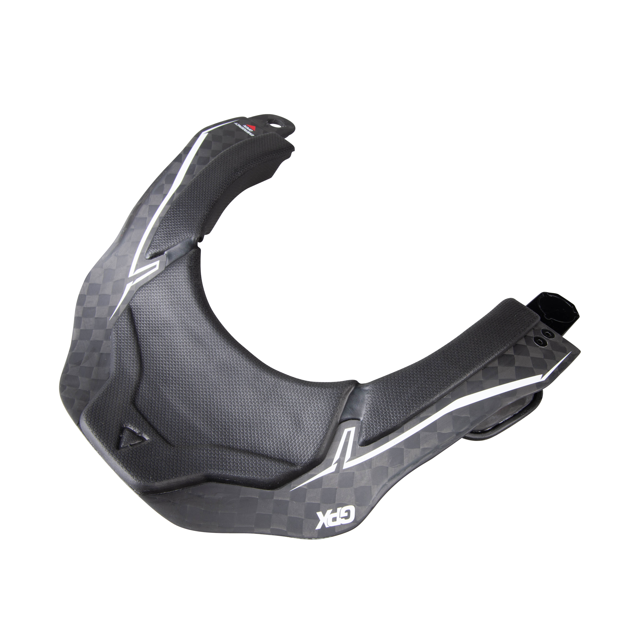 Rugbescherming Bovendeel Leatt GPX 6.5 Carbon-Zwart