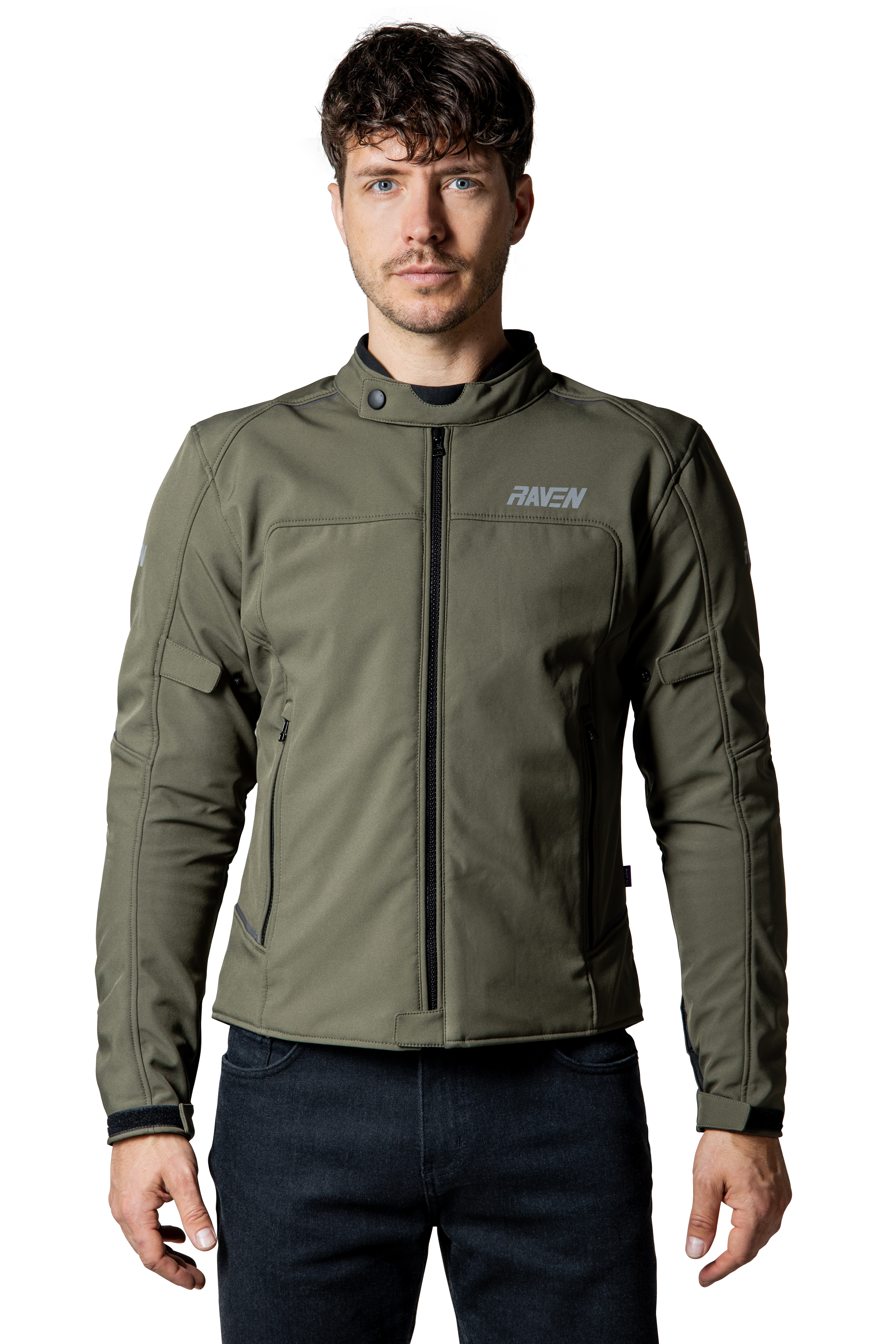 Chaqueta de Moto Raven Rila Softshell WP