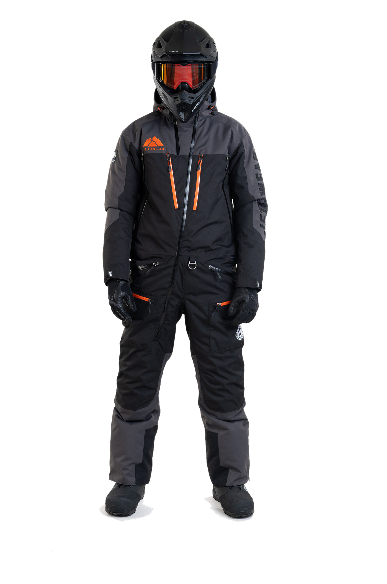 Zwart IJzer/Oranje