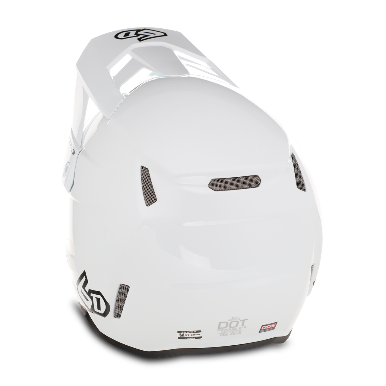Čelada MX 6D ATR-3 Solid