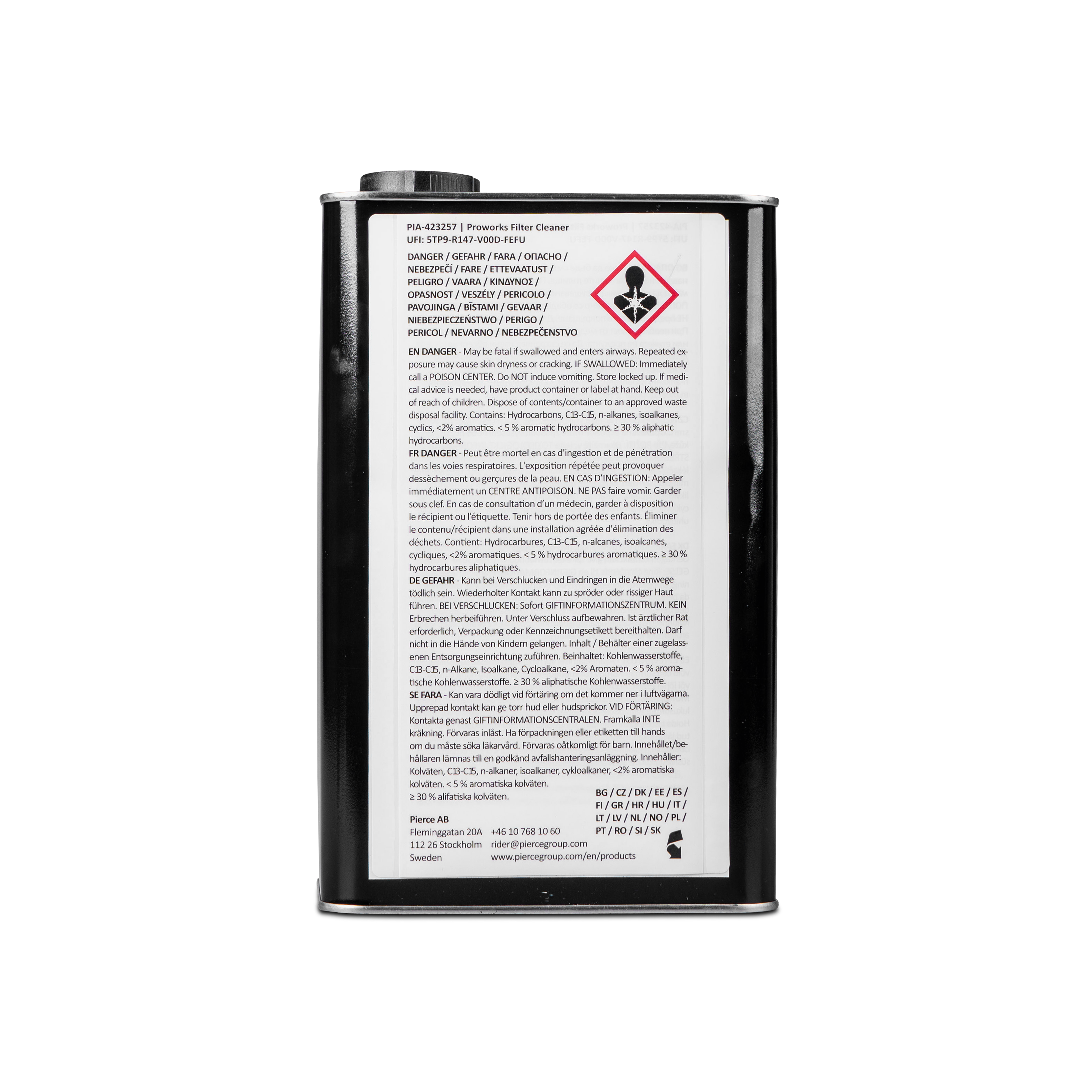 Agent De Curățare Filtre Proworks 4L