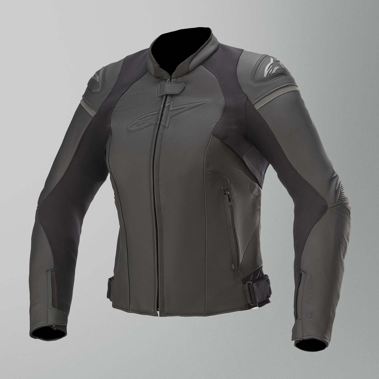 Alpinestars Stella GP Plus R V3 MC jacka Dam Svart Nu 14 Jacka Dam Alpinestars Stella GP Plus R V2 Leather Svart Nu