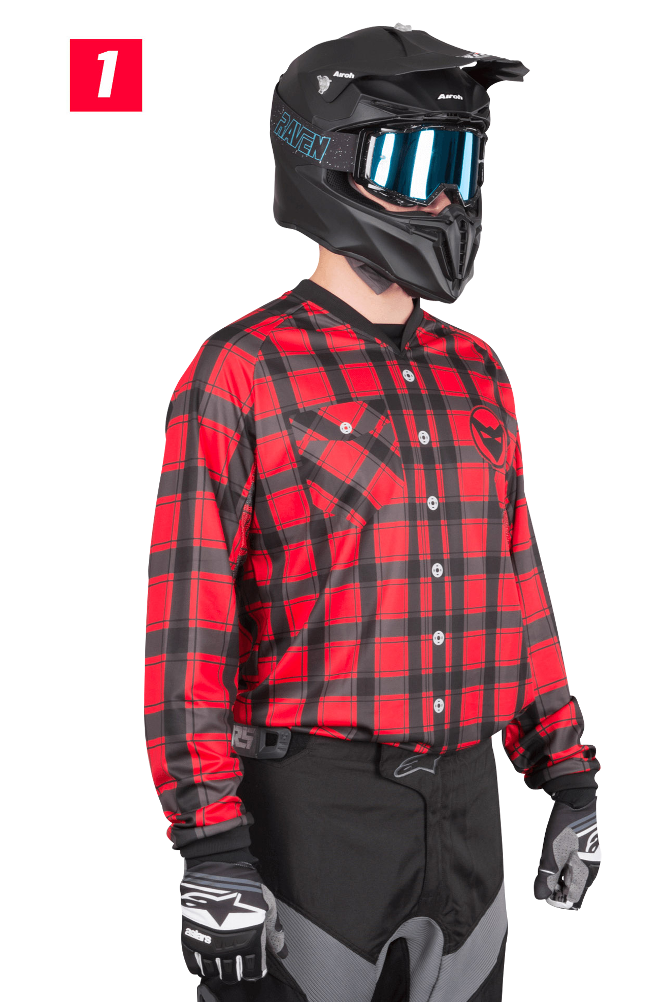 24MX Plaid MX Jersey