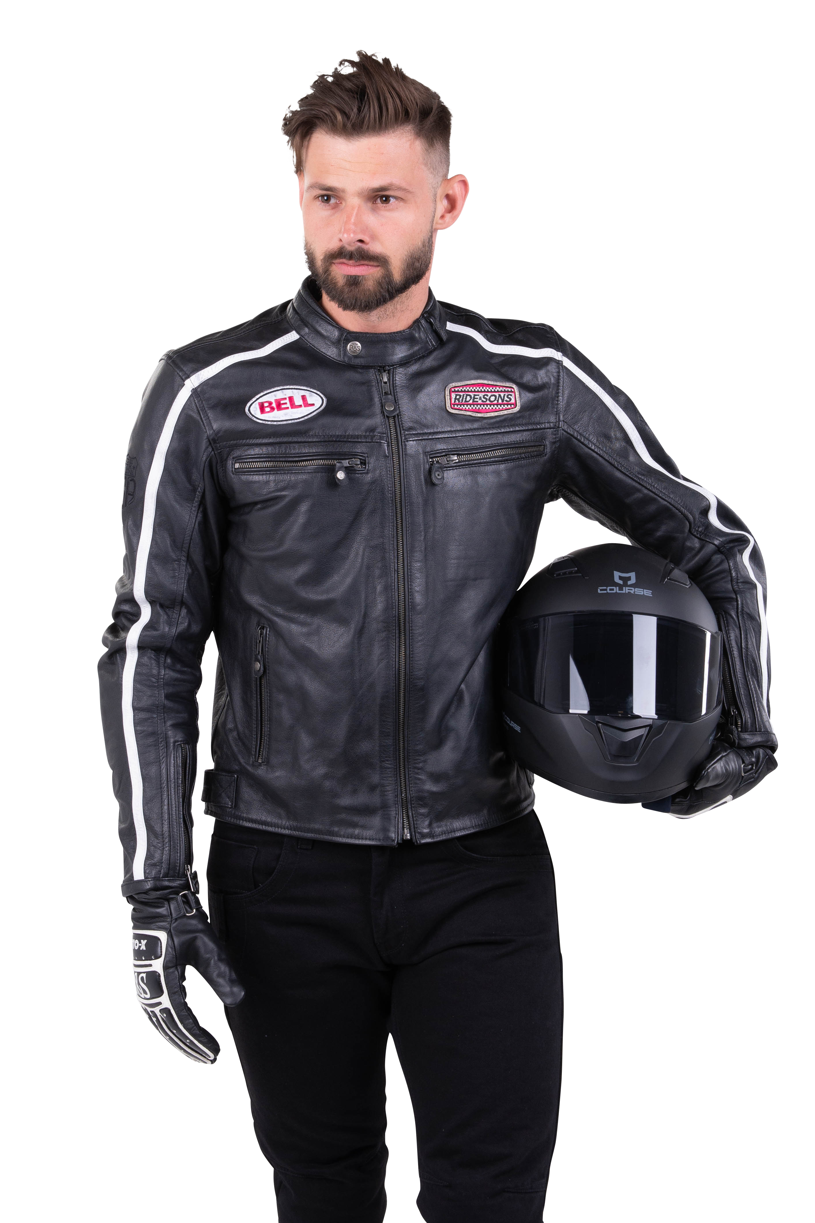 Ride&Sons Heritage Racing Grand Prix Motorcycle Jacket