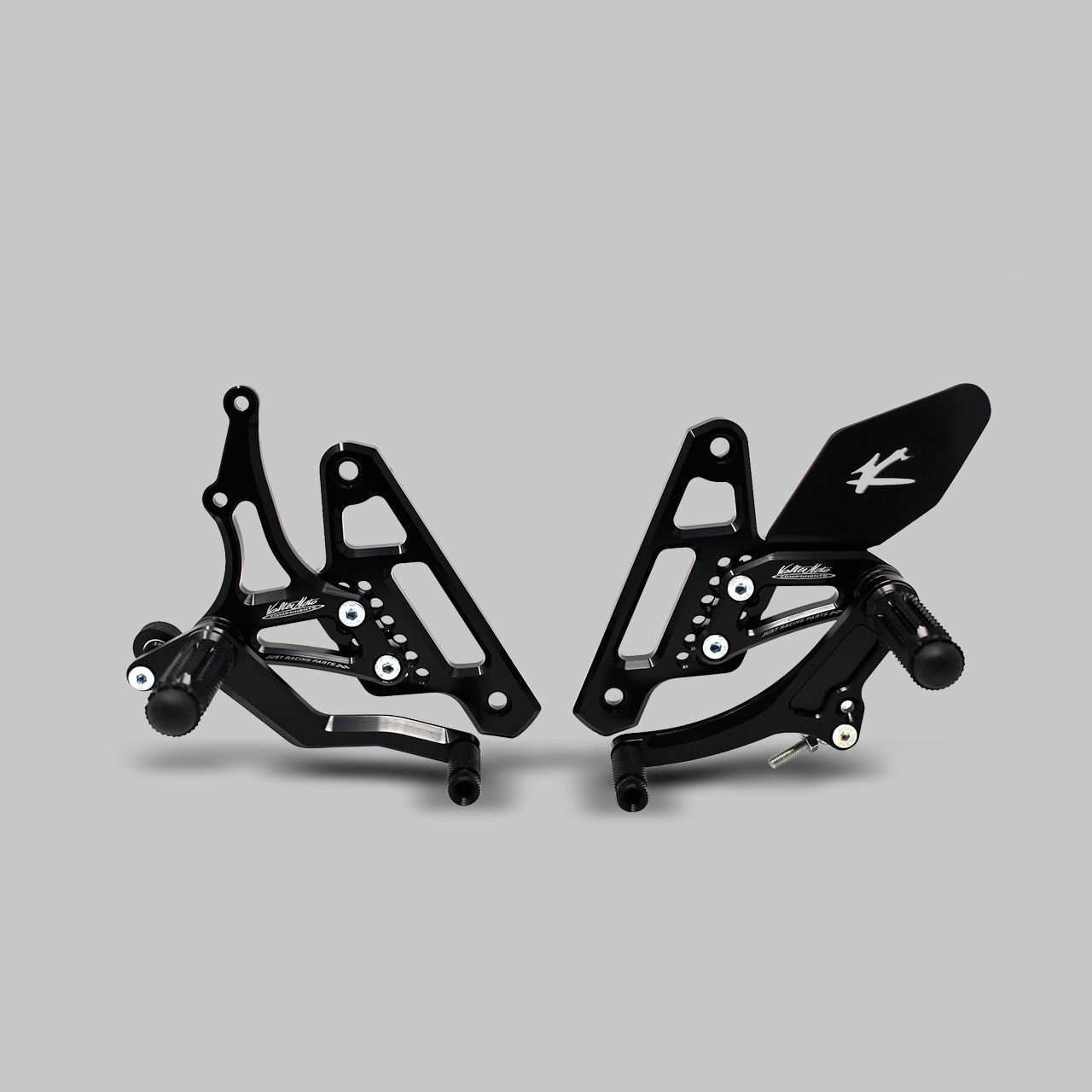 Valter Moto Foot Peg Kit Type 1.5 Black