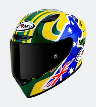 Suomy Track-1 Full Face Helmet Troy Bayliss Replica 2005