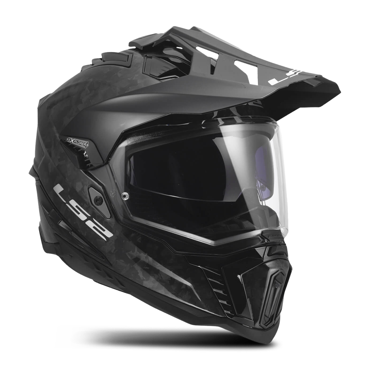 Casco Adventure LS2 MX701 Explorer Forged Carbon
