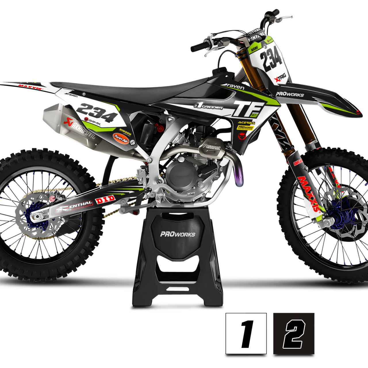 Sada Polepů 24MX Triumph FCT