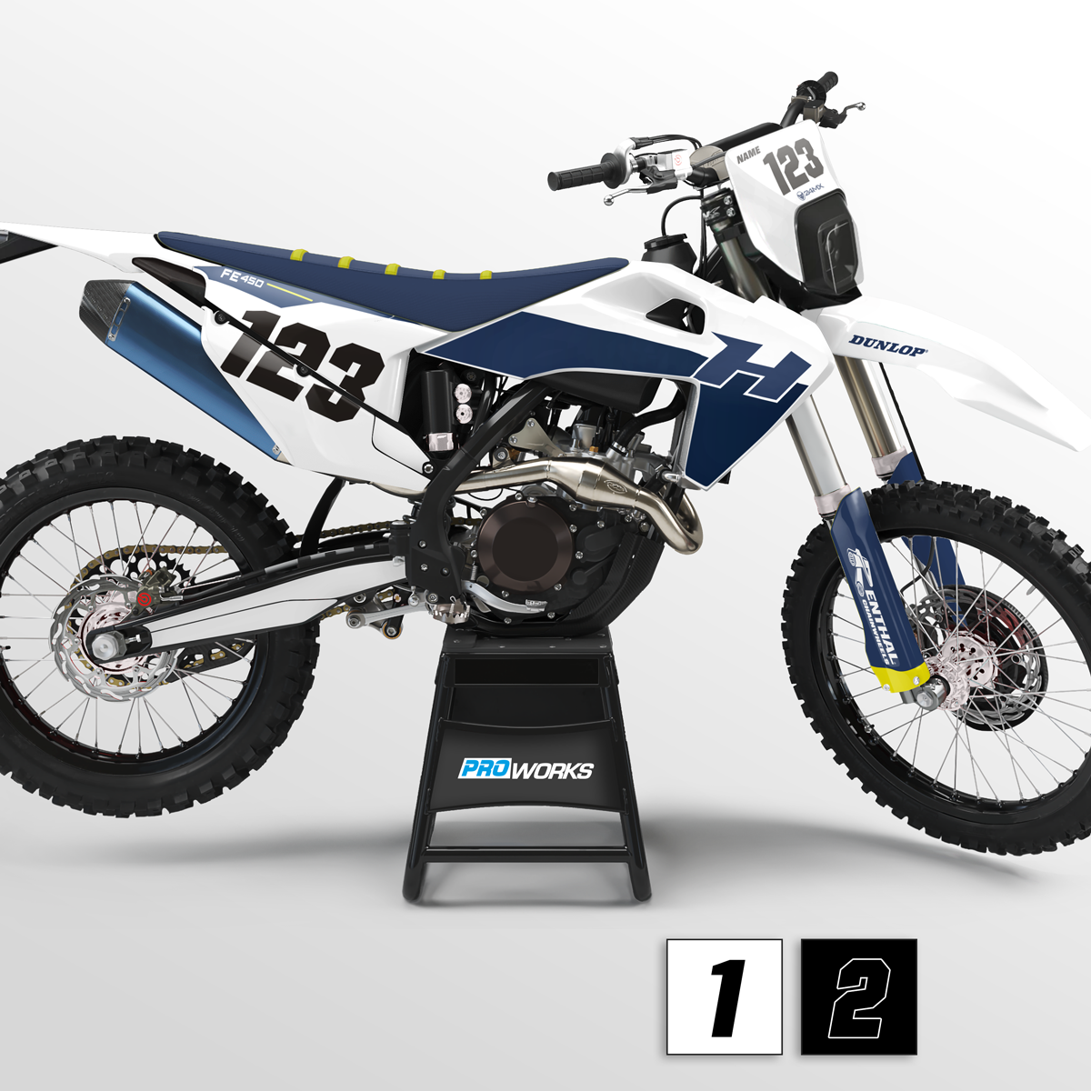 24MX FE 2021 Decal Kit with Name & Number