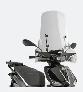 Givi Scooter Liberty 50-125-150 Transparent Vindskærm