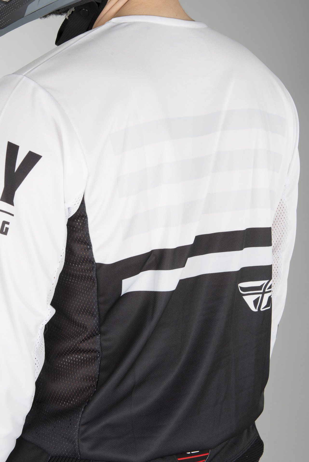 Fly Racing Action Elite Jersey Medium Black//Blue