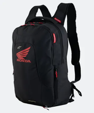 Mochila Alpinestars Honda City Hunter V2 Slipstream Negro Rojo Brillante