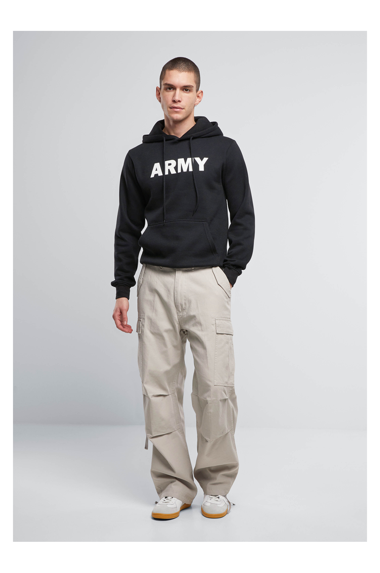 Hoody Brandit Legergroen