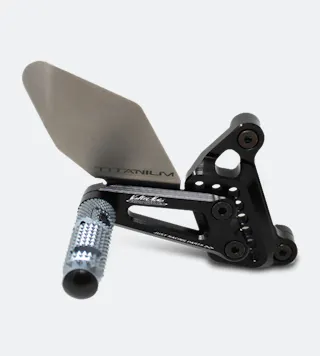 Commandes Reculées Valter Moto Type 3.5 Noires
