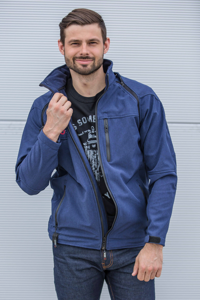 Softshell Jas met Afneembare Mouwen 24MX Team