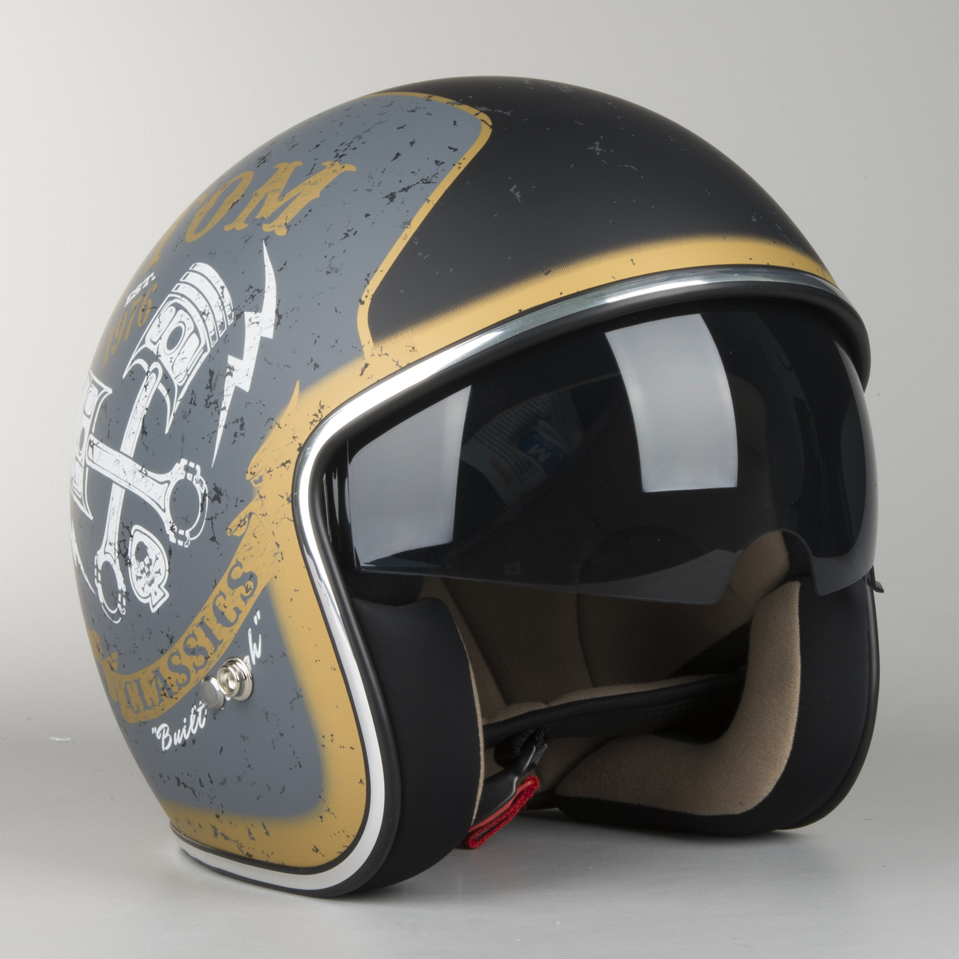 Cascos Jet Ixs Hx 77 Custom Mate Plata Negro |6090546404| Cascos Jet Ixs Hx 77 Custom Mate Plata Negro |6090546404|
