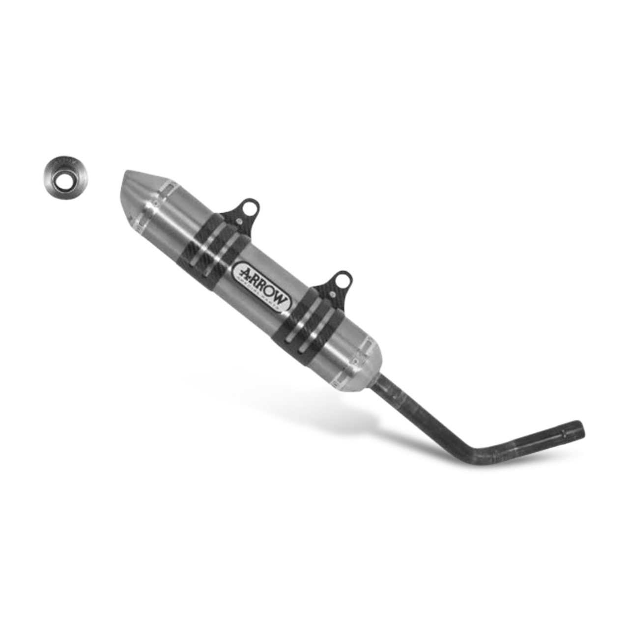 Silenciador Arrow All-Road 2Ti