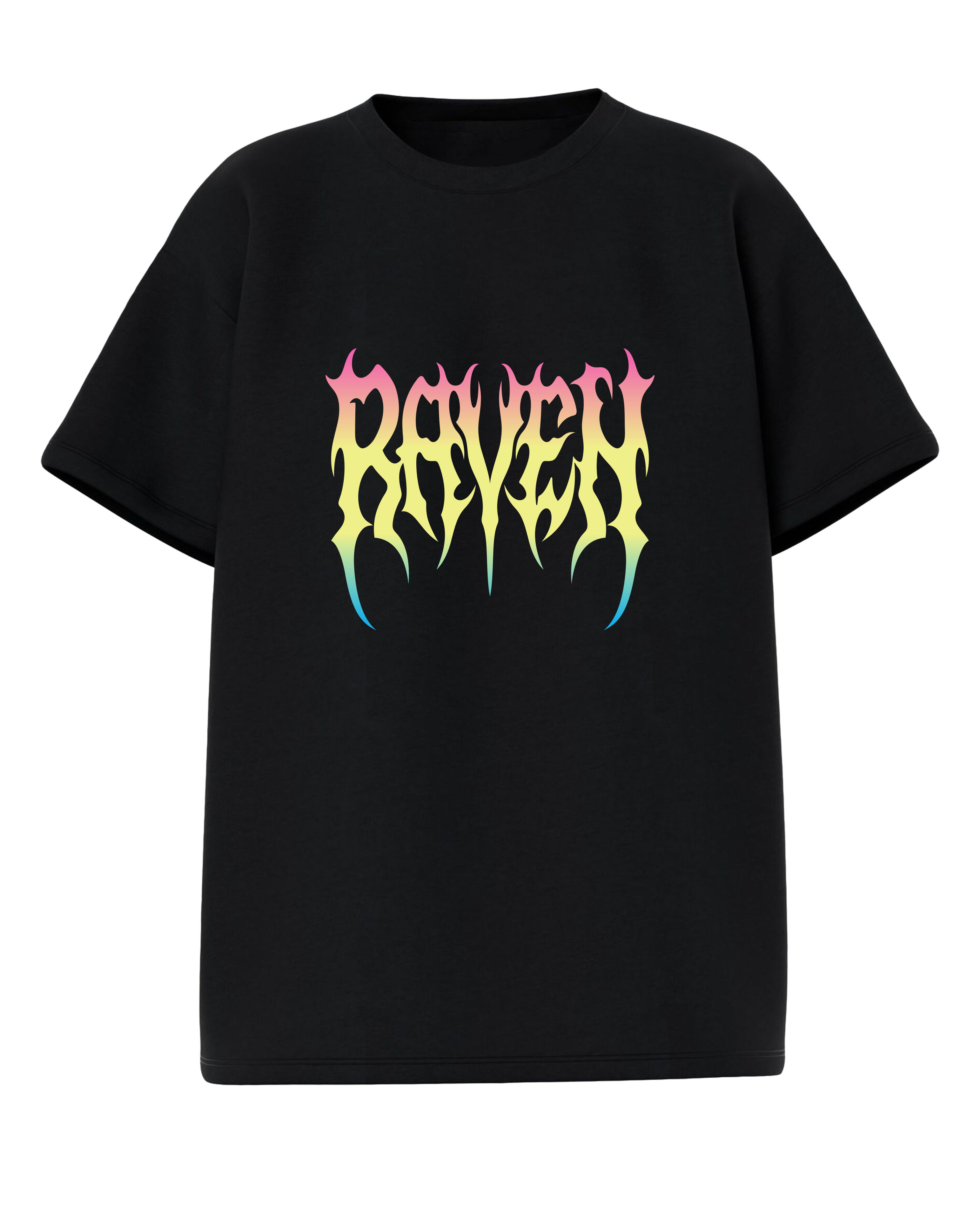 Raven Death Metal Oversize T-Shirt