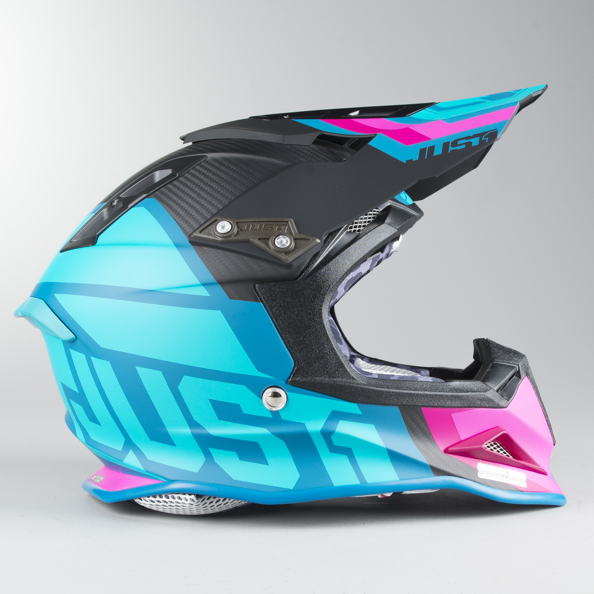 purple mx helmet