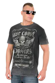 T-Shirt West Coast Choppers Ride Hard Sucker Vintage