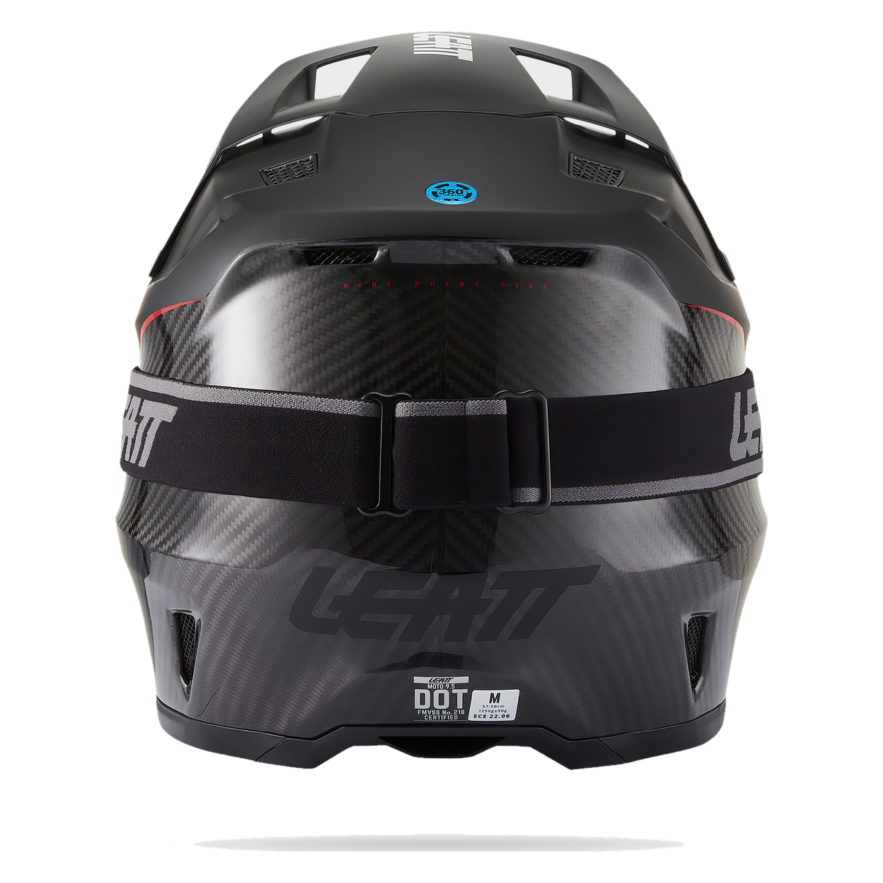 Crosshelm-Kit Leatt 9.5 FIM V.27 met Velocity 6.5 Iriz Bril