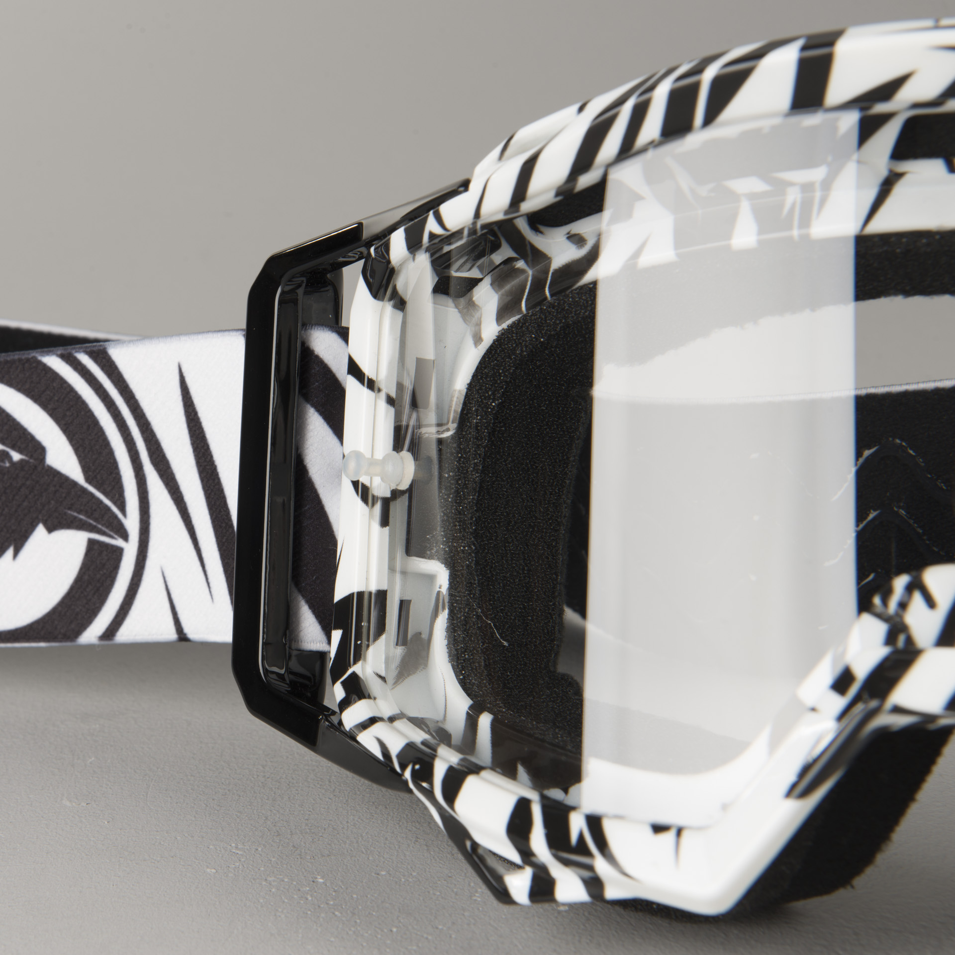 Raven Sniper Crew MX Goggles Mirror