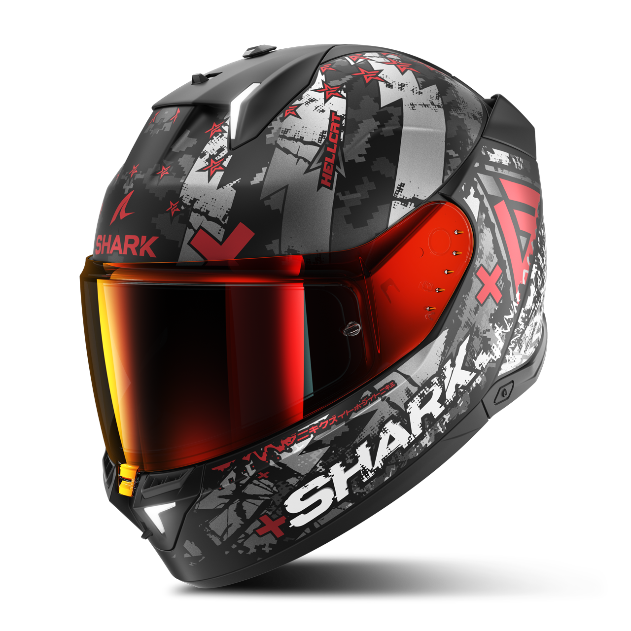 シャークヘルメット SHARK SKWAL i3 XLサイズ Shark Skwal i3 Hellcat Mat Full Face Helmet | 24mx