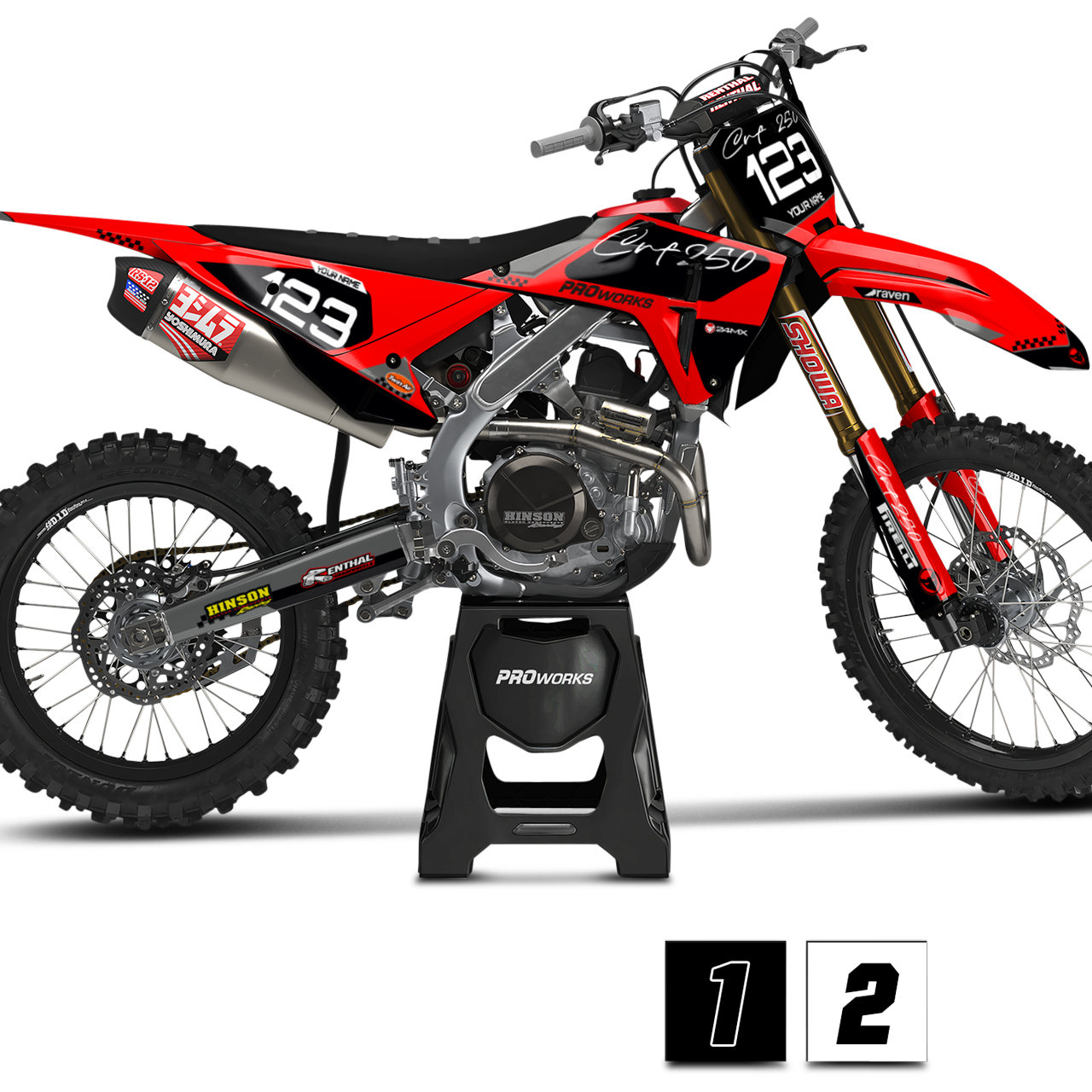 24MX Honda Ultimate Decal Kit