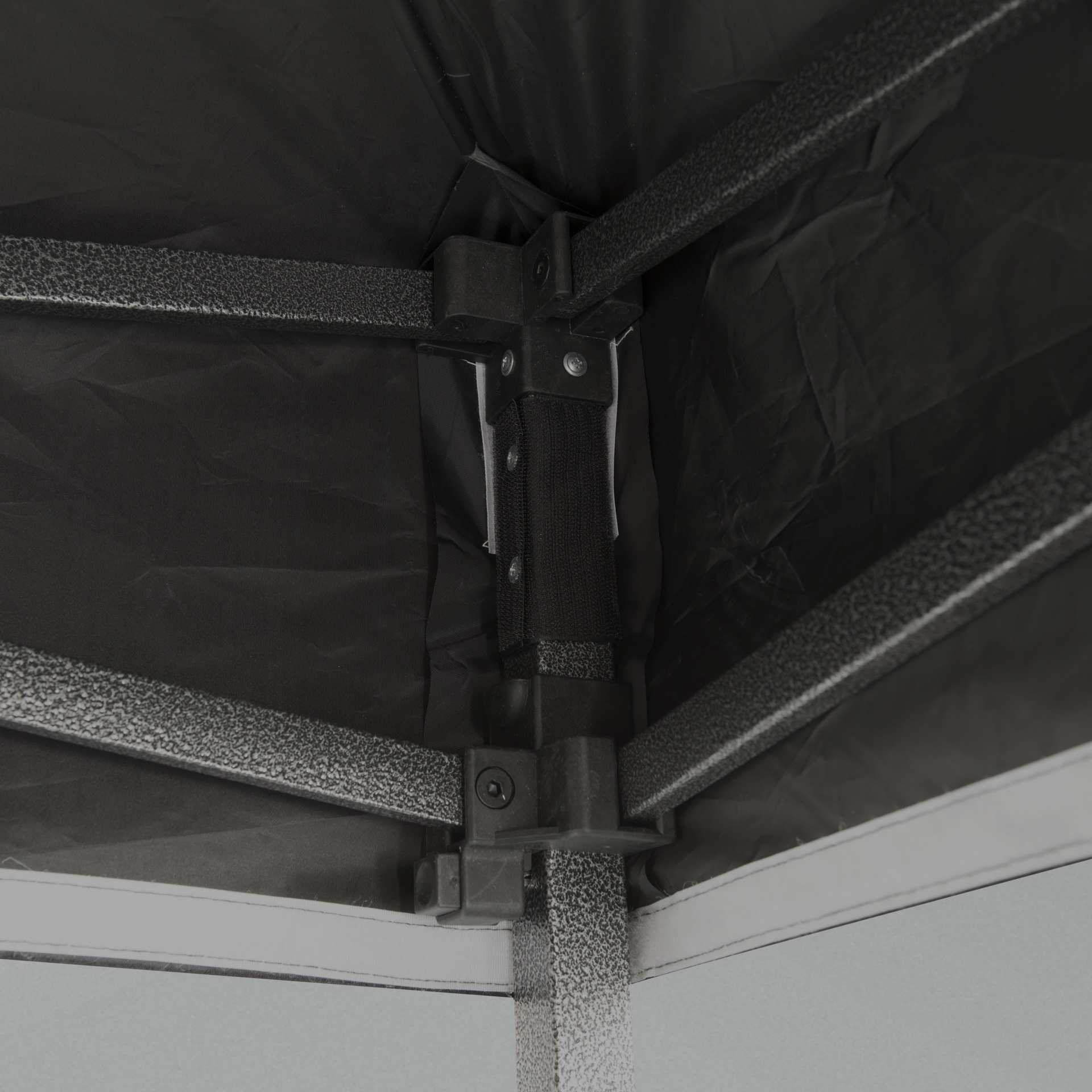 Toile de Toit XLMOTO pour Tente Paddock Easy-Up Noir (Toit Seulement)