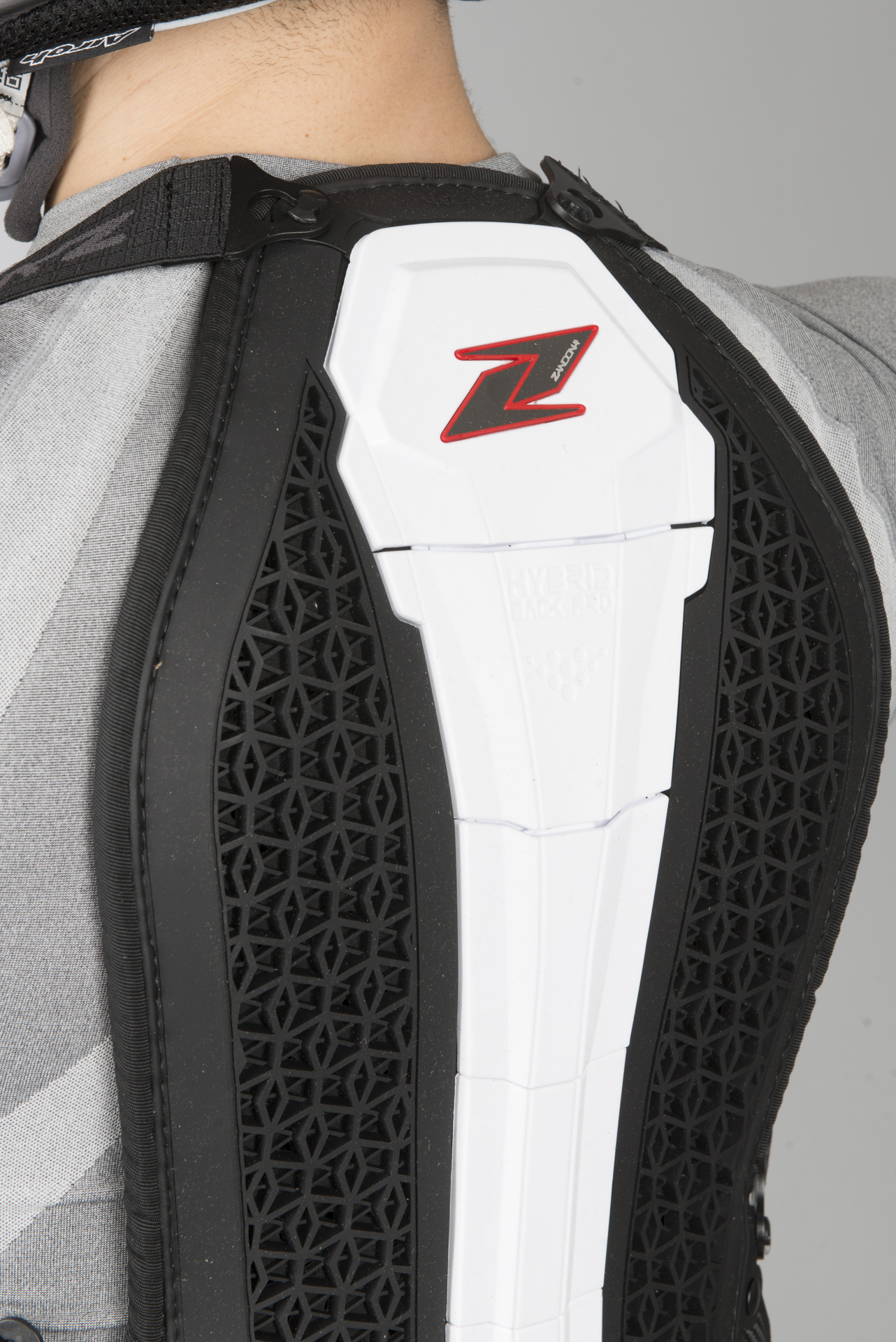 Zandonà Hybrid Pro x8 Back Protector White