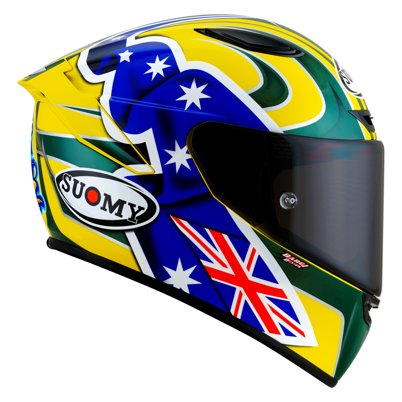 Casco Integral Suomy Track-1 Troy Bayliss Replica 2005
