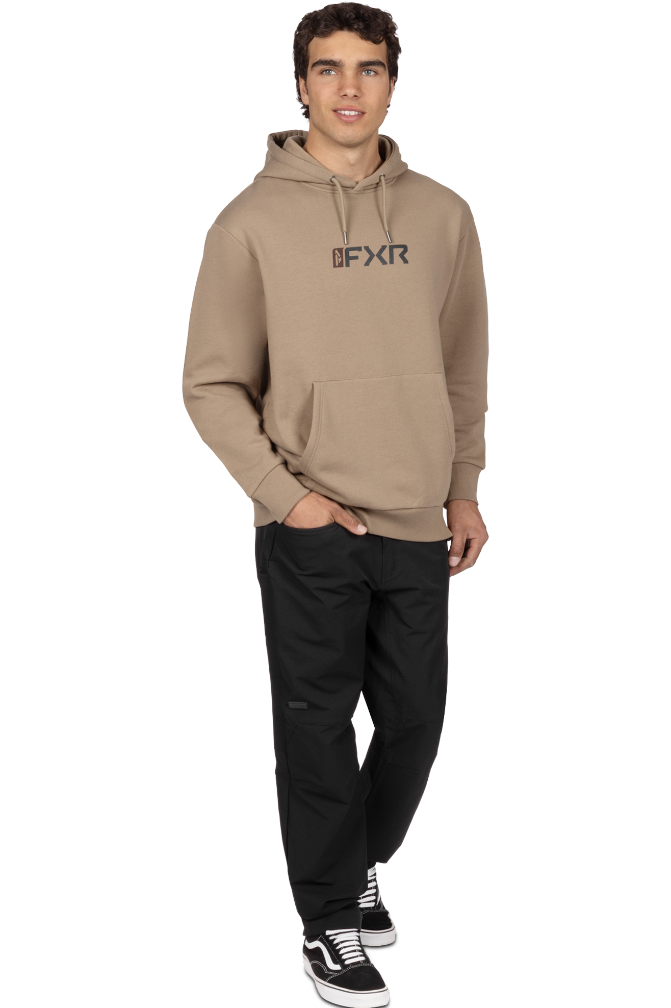 Βαμβακερό Φούτερ με Κουκούλα FXR Mitered Pullover 27