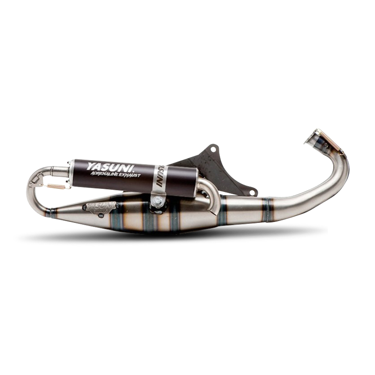 Yasuni Scooter Exhaust Carrera 16 Black Piaggio